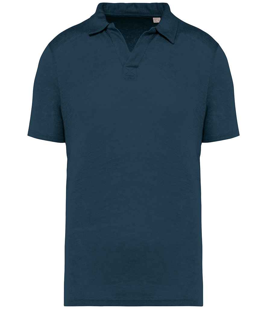 Native Spirit NS220 Linen Polo Shirt