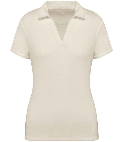 Native Spirit NS228 Ladies Terry Towel Polo Shirt