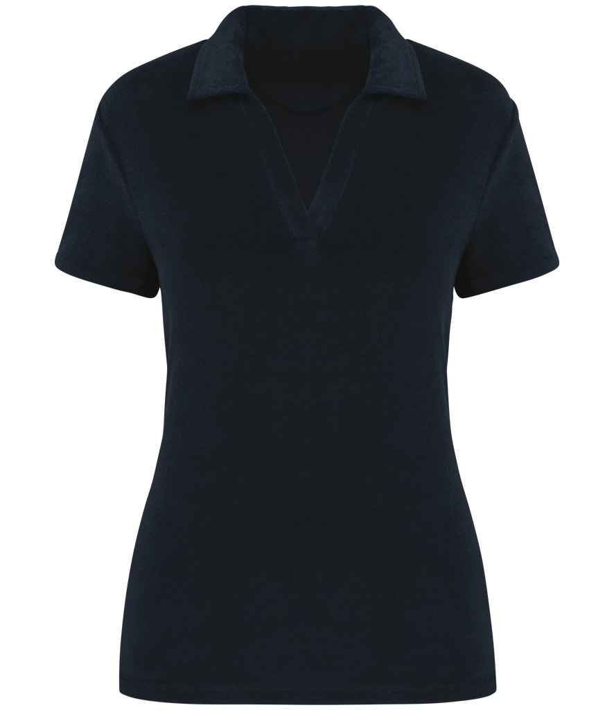 Native Spirit NS228 Ladies Terry Towel Polo Shirt