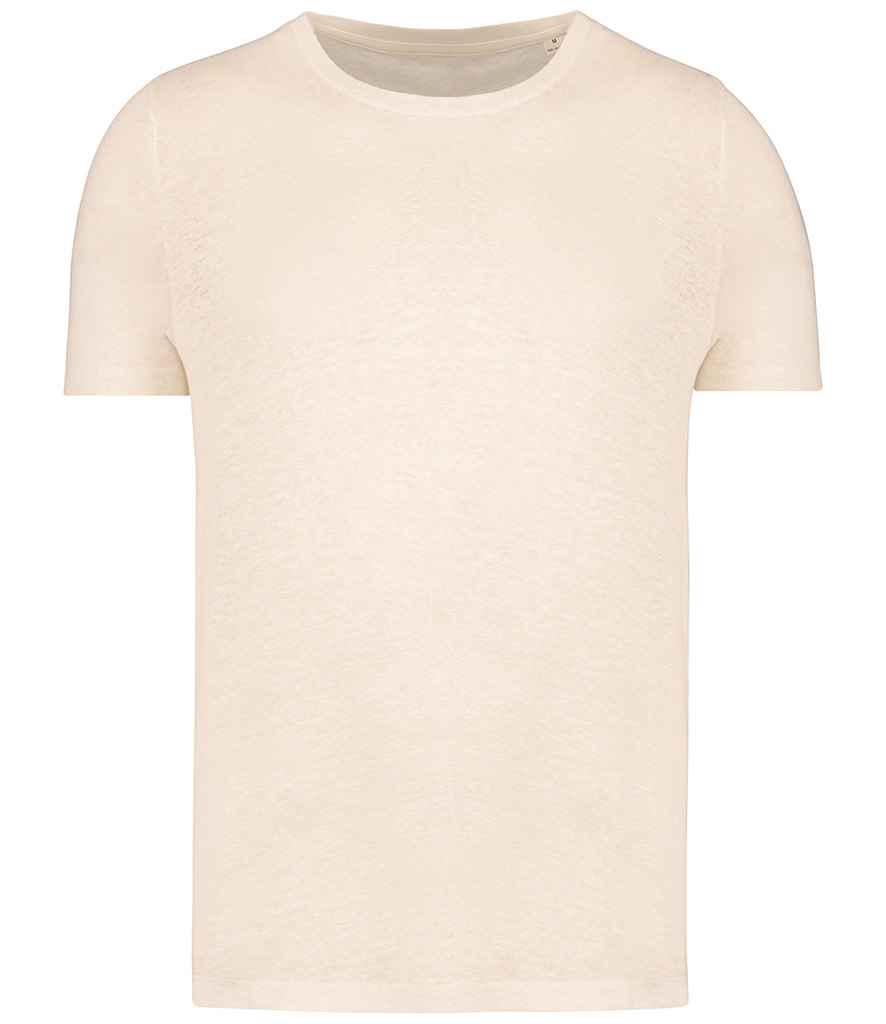 Native Spirit NS320 Crew Neck Linen T-Shirt