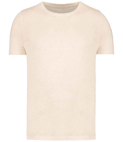 Native Spirit NS320 Crew Neck Linen T-Shirt