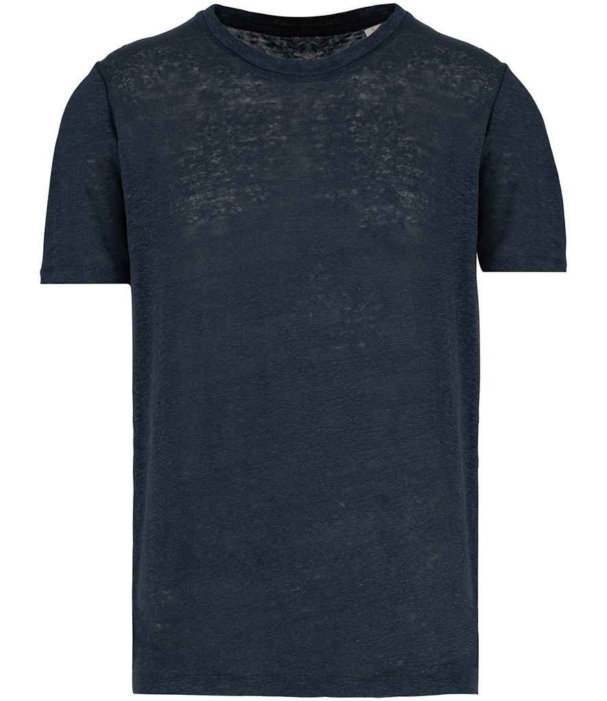 Native Spirit NS320 Crew Neck Linen T-Shirt