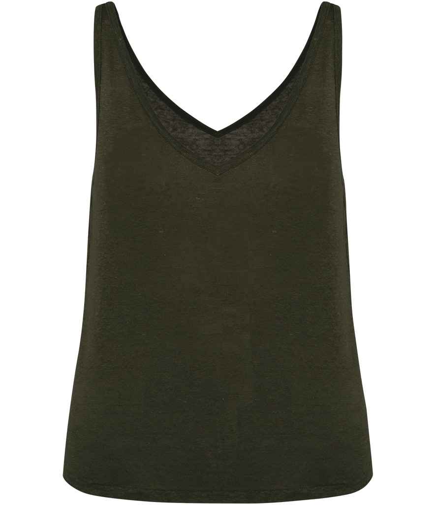 Native Spirit NS343 Ladies Linen Tank Top