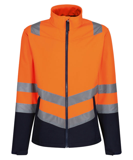 Regatta TRA722 Pro hi-vis softshell jacket