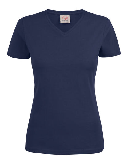 Printer Essentials PE2264025 Ladies Heavy V-Neck T-Shirt