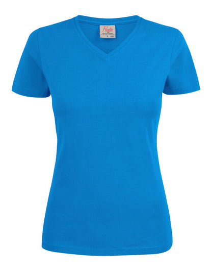 Printer Essentials PE2264025 Ladies Heavy V-Neck T-Shirt