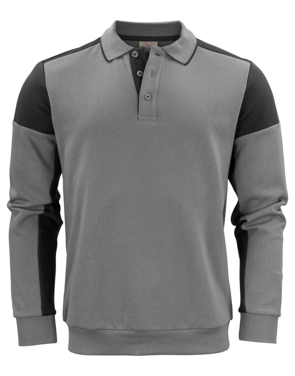 Printer Prime PP2262060 Long Sleeve Polo Sweatshirt