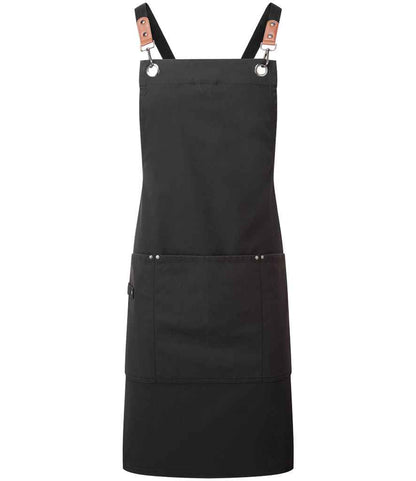 Premier PR182 Clip & Clasp Cross-Back Bib Apron