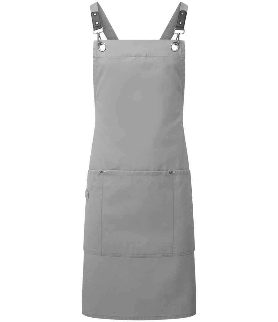 Premier PR182 Clip & Clasp Cross-Back Bib Apron