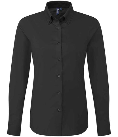 Premier PR384 Lds Supreme Oxford L/S Shirt