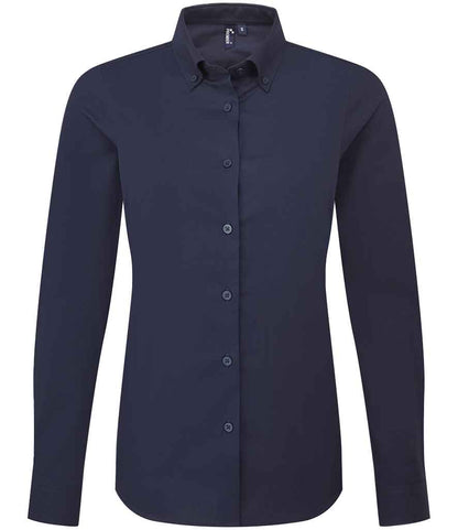 Premier PR384 Lds Supreme Oxford L/S Shirt