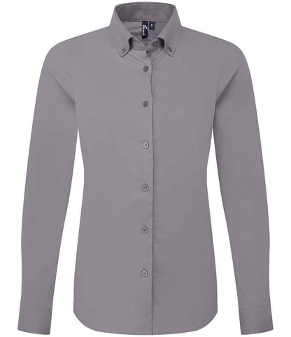 Premier PR384 Lds Supreme Oxford L/S Shirt