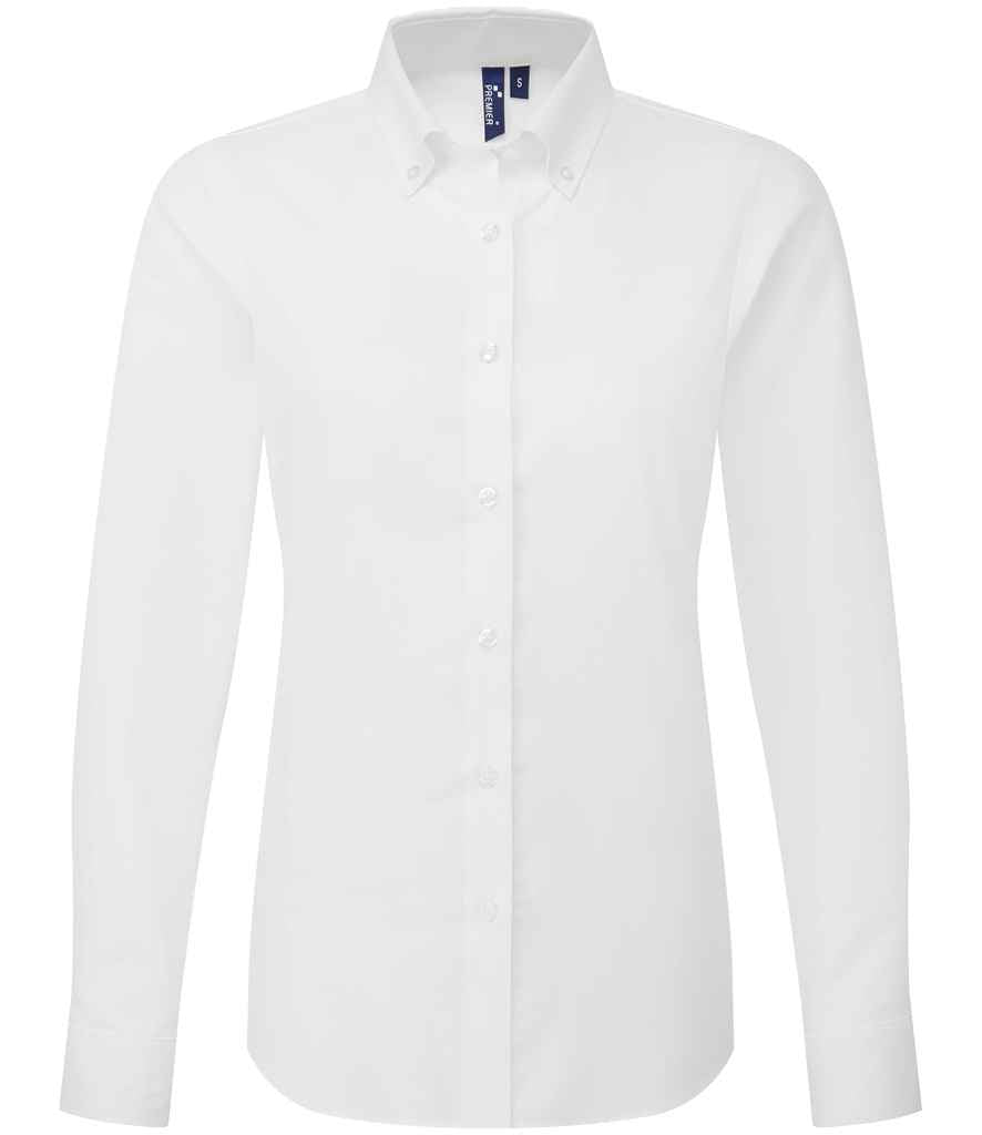 Premier PR384 Lds Supreme Oxford L/S Shirt