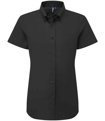 Premier PR386 Lds Supreme Oxford S/S Shirt