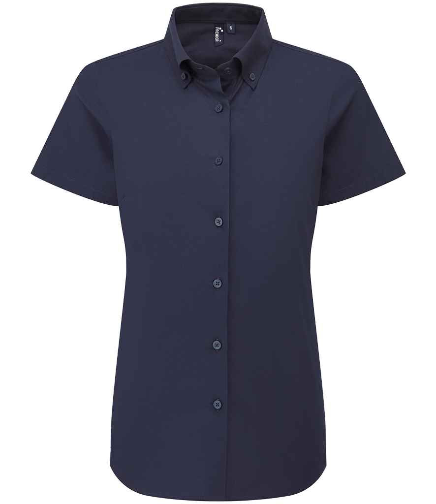 Premier PR386 Lds Supreme Oxford S/S Shirt