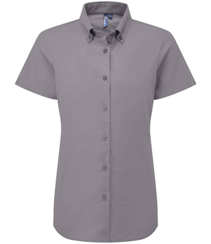 Premier PR386 Lds Supreme Oxford S/S Shirt