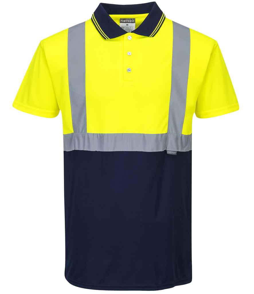 Portwest PW062 Hi-Vis Two Tone Polo Shirt