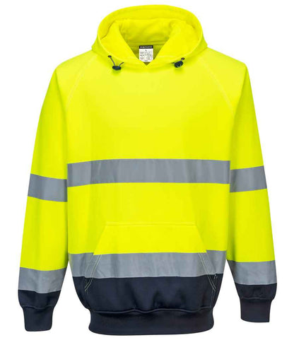 Portwest PW1250 Hi-Vis Two Tone Hooded Sweatshirt