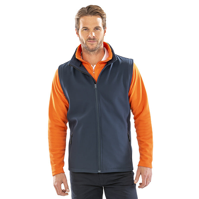 COOZO-Result Men's Printable Softshell Bodywarmer (R232M)