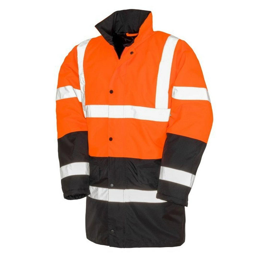 Result R452X Motorway Two-tone Safety Waterproof Windproof High-visibility Jacket - COOZO