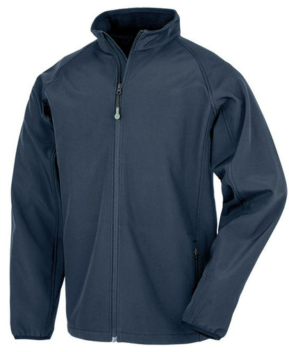 Result R901M Men's Recycled 2-Layer Printable Softshell Jacket