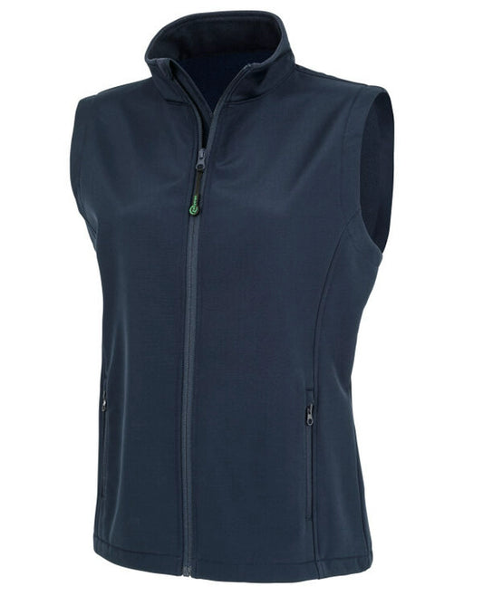 Result R902F Ladies' Recycled 2-Layer Printable Softshell Bodywarmer