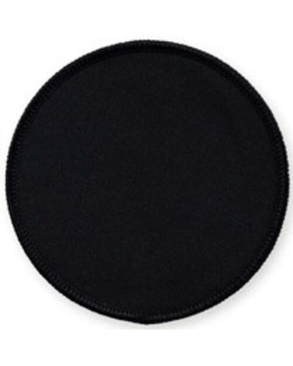 Ready Range RR01 Circular Badge with overlocked edge Great for print or embroidery(25 PACK)