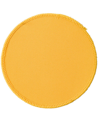 Ready Range RR01 Circular Badge with overlocked edge Great for print or embroidery(25 PACK)