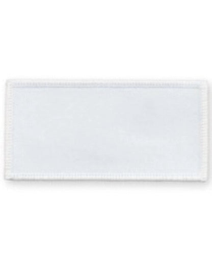 Ready Range RR03 Recircular Badge with overlocked edge Great for print or embroidery (25 PACK)