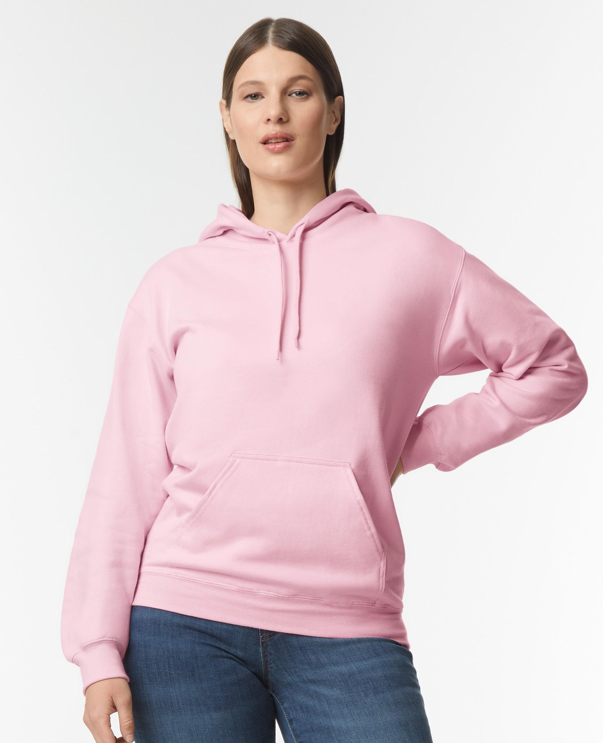 Gildan SF500 Adult Softstyle Midweight Fleece Hoodie - COOZO