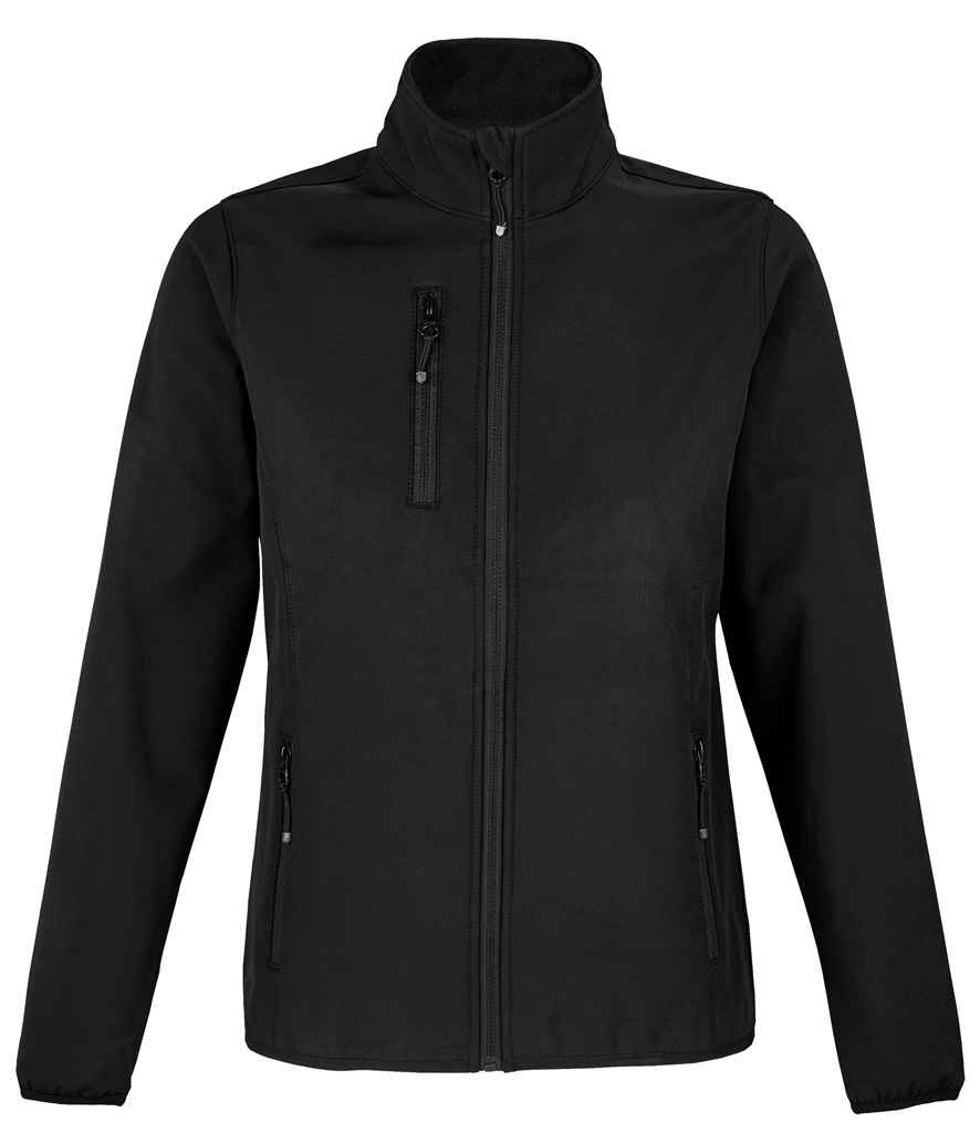 03828 SOL'S Ladies Falcon Recycled Soft Shell Jacket - COOZO