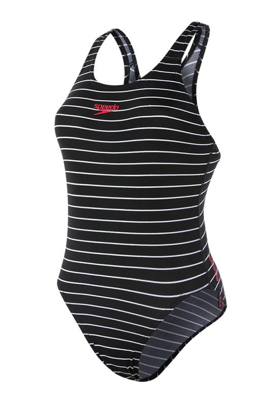 SPEEDO SSPCM Speedo Ladies Medalist Printed Swimming Costume - COOZO