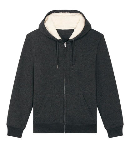 Stanley/Stella SX222 Unisex Hygger sherpa zip-through sweatshirt