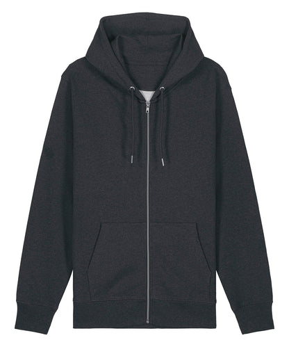 Stanley/Stella SX712 Unisex Cultivator 2.0 iconic zip-thru hoodie sweatshirt Dark Colours