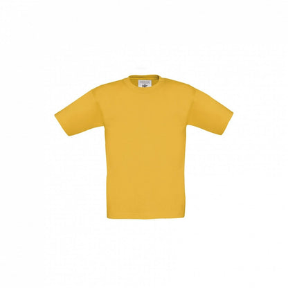 B&C TK300 Kid's Exact 150 kids T-Shirt 100% Pre-shrunk ringspun cotton exclusive ribbed collar Main color - COOZO