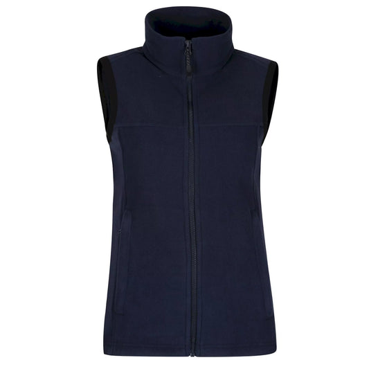 Regatta TRA793 Ladies Haber II Fleece Bodywarmer From an anti-pill symmetry Fleece