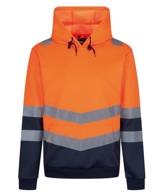 Regatta TRF663 Pro hi-vis overhead hoodie