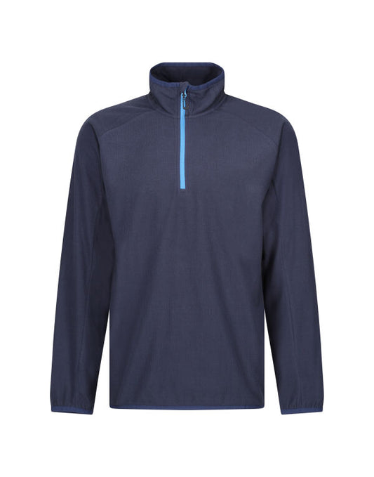 Regatta TRF691 Mens Navigate Half Zip Fleece 100% Polyester