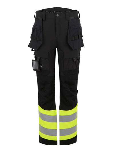 Regatta TRJ480R Hi-Vis X-Pro Stretch Holster Trousers (Class 1)