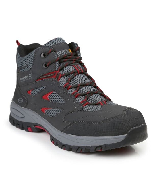 Regatta TRK201 Mudstone S1P Safety Hiker Boot