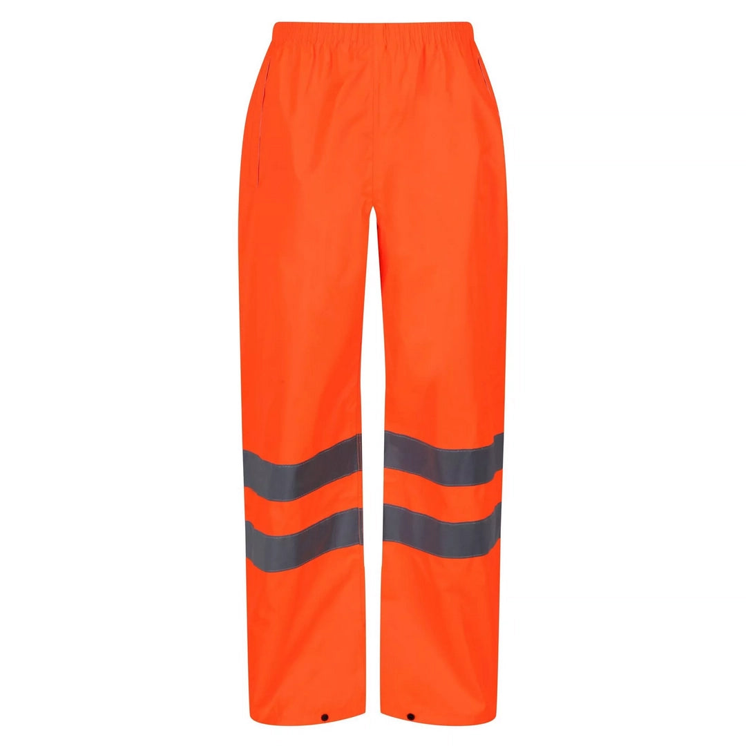 Regatta TRW498 Hi-Vis Pro Packaway Overtrousers