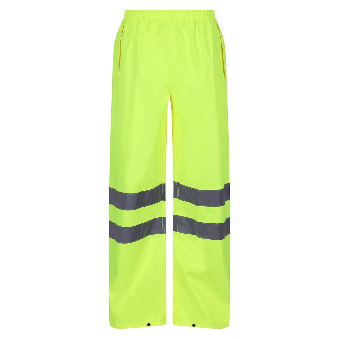 Regatta TRW498 Hi-Vis Pro Packaway Overtrousers