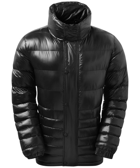 TS034 2786 Sloper shiny padded jacket