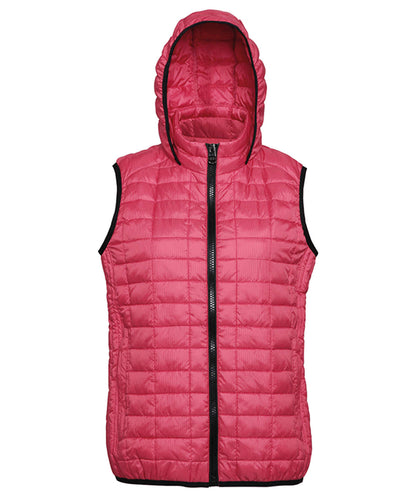 2786 TS24F Women's honeycomb hooded gilet