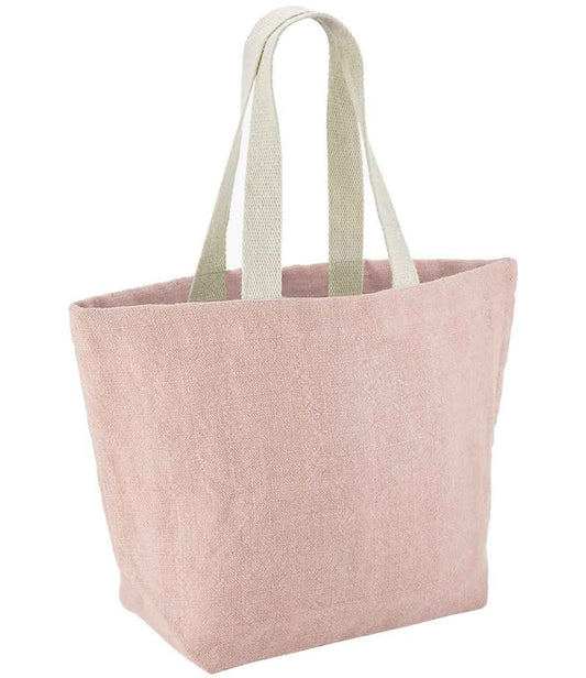 Westford W466 Mill Soft Washed Jute Beach Bag Soft washed jute Capacity 34 litres - COOZO