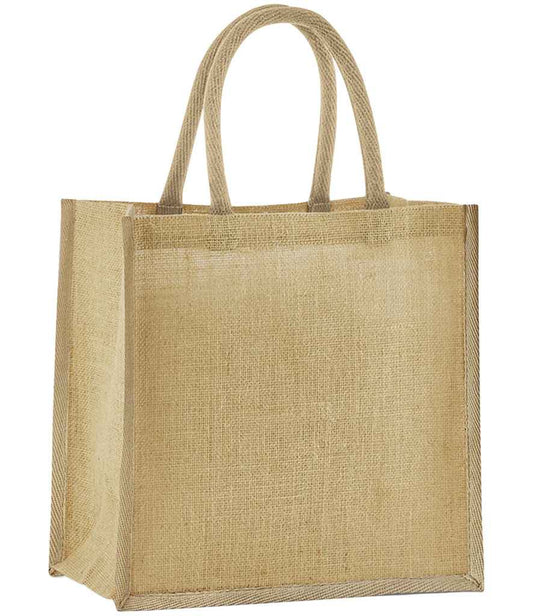 Westford Mill W477 Westford Mill Natural Starched Jute Mini Gift Bag