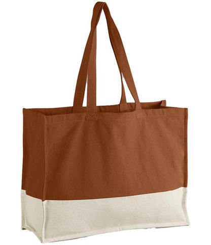 Westford Mill W858 EarthAware Organic Contrast Shopper