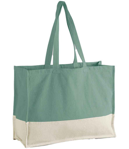 Westford Mill W858 EarthAware Organic Contrast Shopper