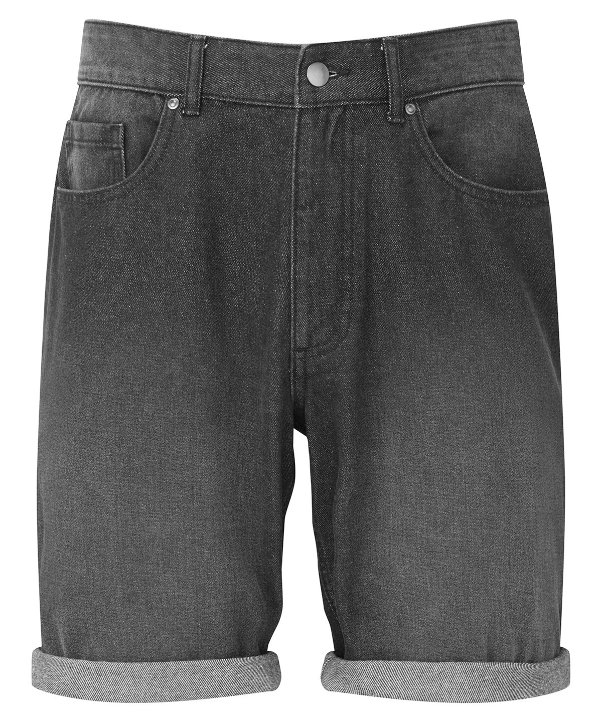 Wombat WB908 Men’s denim shorts 100% Cotton Washed denim effect - COOZO