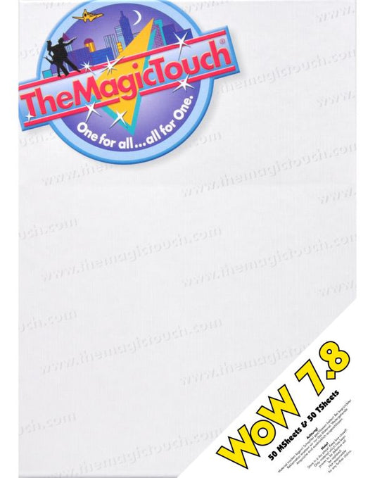 The Magic Touch WOW78A4XL WoW 7.8 Transfer Paper A4XL